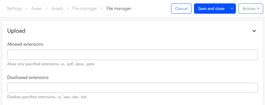 File Manager