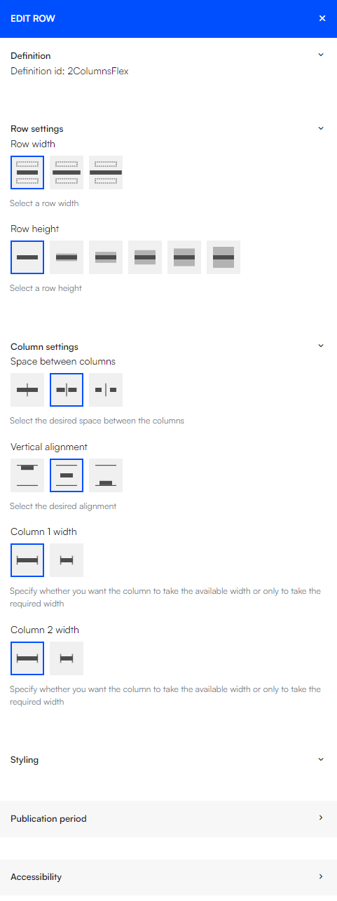 edit rows