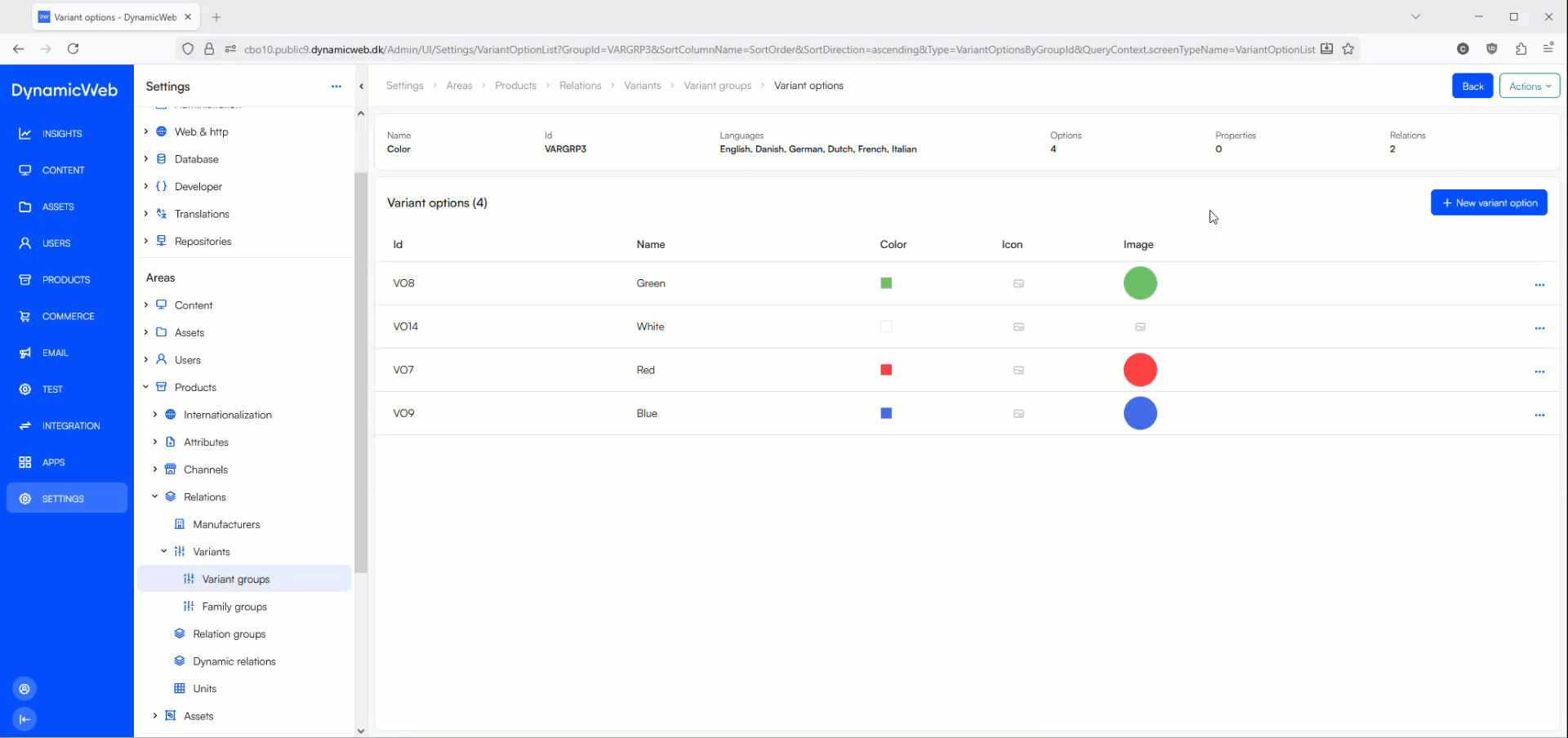 VariantOptionTranslations