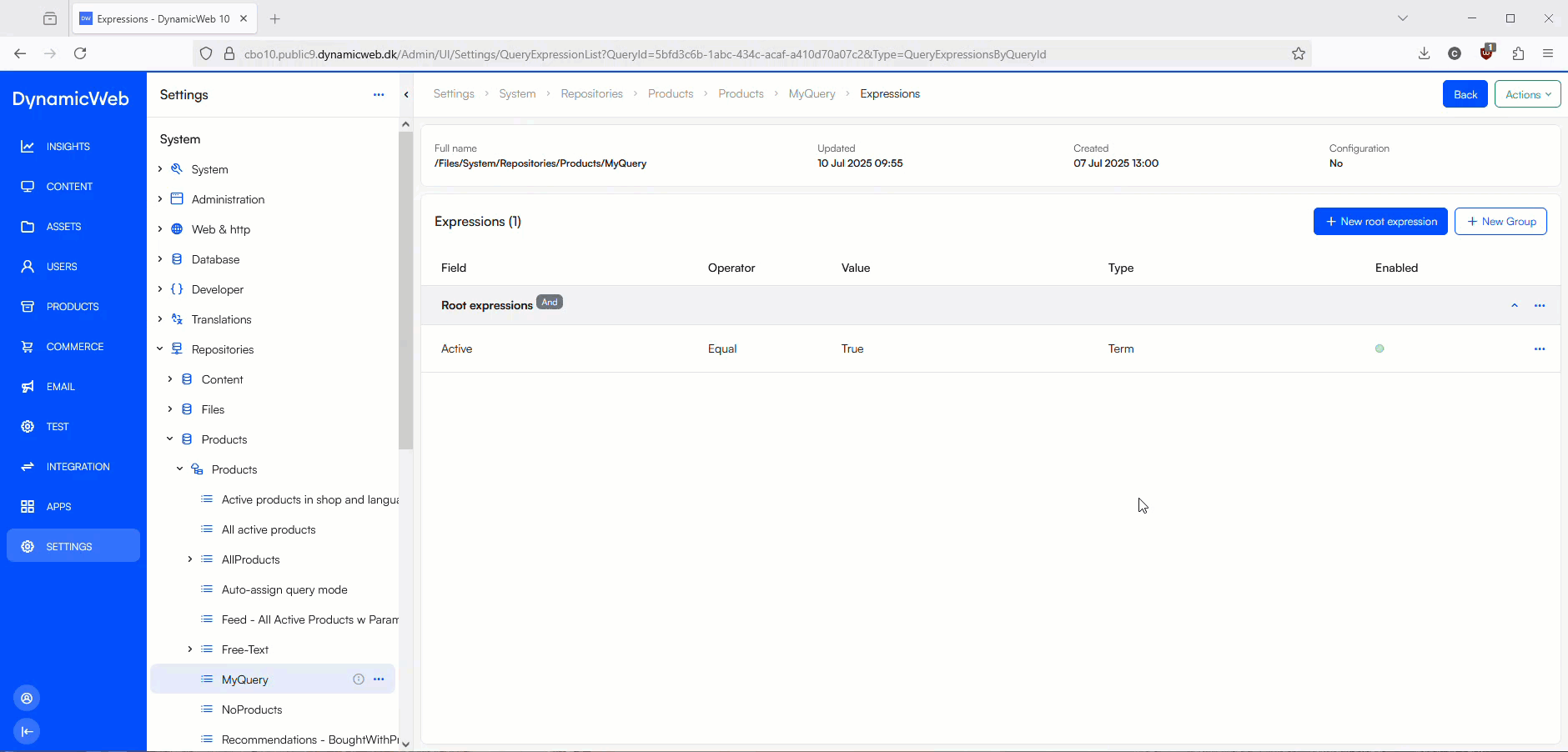 AddingExpressionGroups