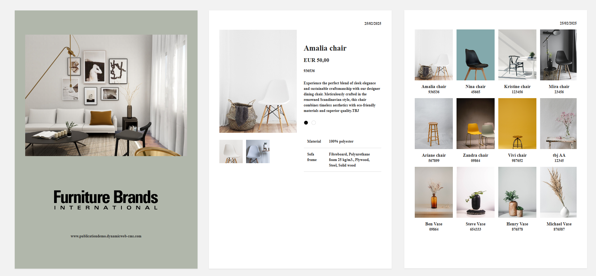 Publications catalog